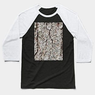 Wood Bark Nature Forest Baseball T-Shirt